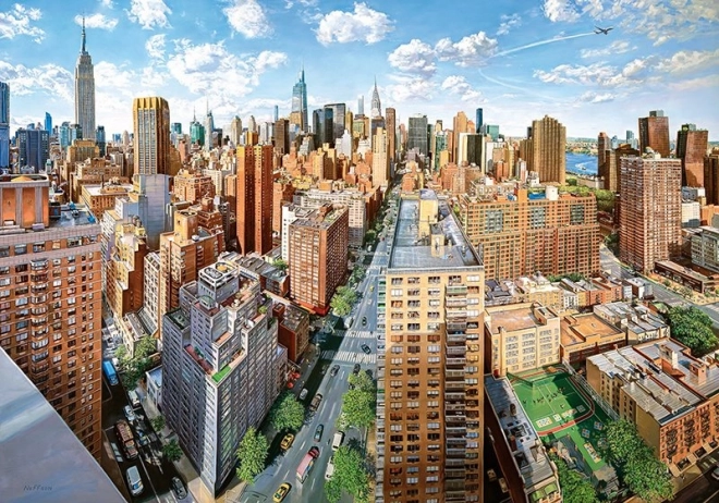 New Yorgi linna pusle 2000 tükki