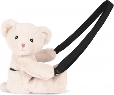 Doudou plüüsist õlakott, karuke, beež, 30 cm