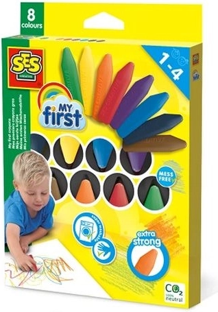 SES Creative My First vahakriidid – 8 värvi