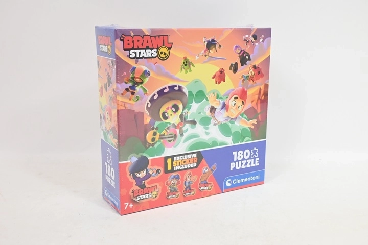 Clementoni pusle Brawl Stars 180 tükki ruudukujulises karbis