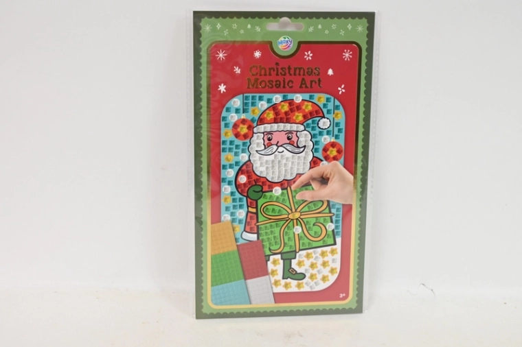 CCG Christmas mosaic A5 – St. Nicholas with a gift