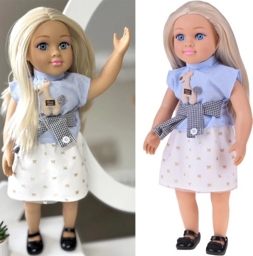 Suur moenukk May May, 48 cm, meloodiaga ja pehme kehaga
