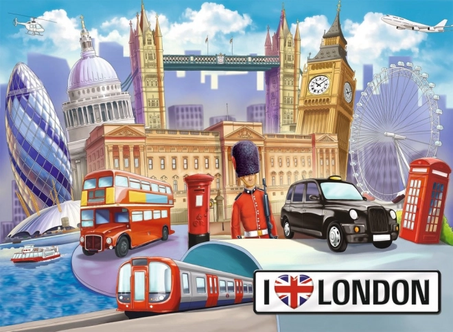 Puzzle RAVENSBURGER London XXL 100 tükki