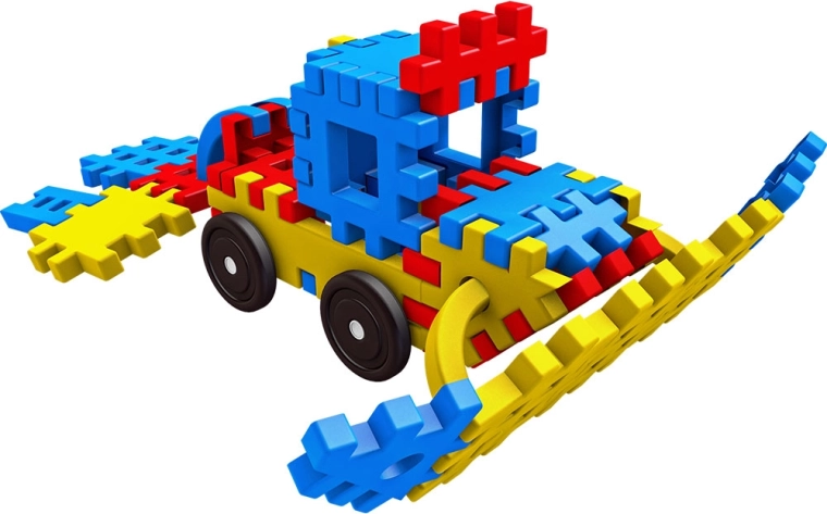 Seva Blok Ski plastic construction set 116 pieces