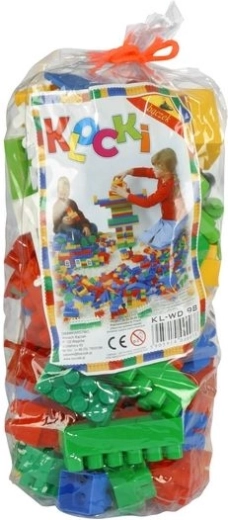 Plastist ehitusklotsid – 98-osaline komplekt