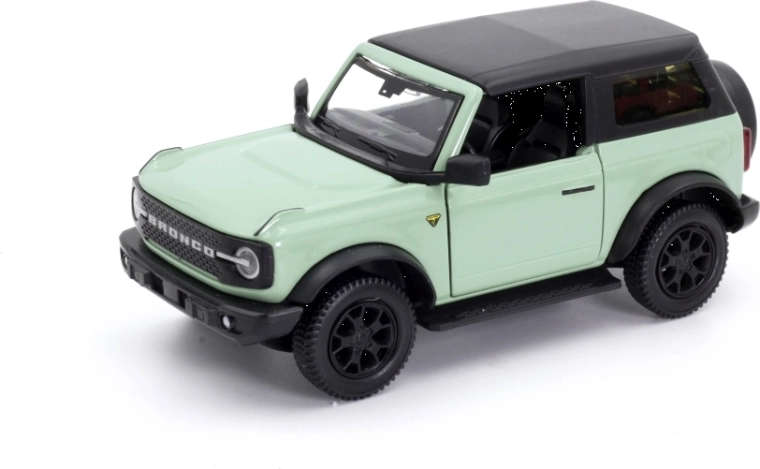 Metallist mudel Ford Bronco Badlands 2023 pehme katusega 1:32/39