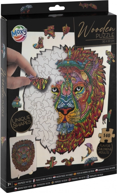 MOXY kontuurpuzzle Lõvi 140 tükki