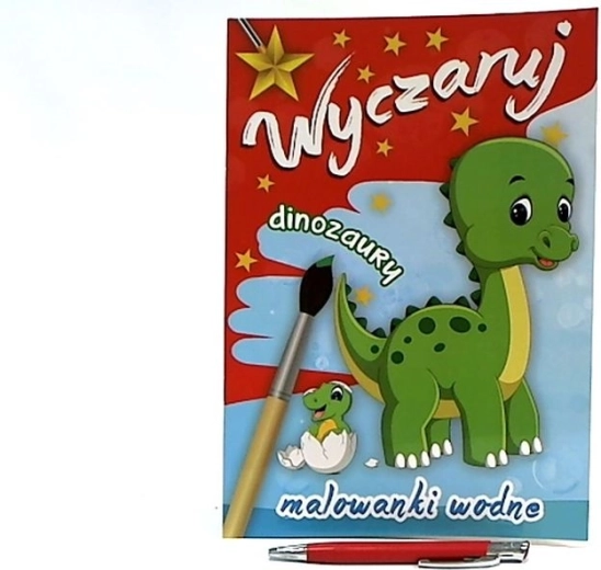 Võlu dinosaurused – vee värvimisraamat