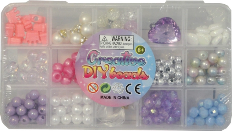 Beads in a Compartmented Case – Creative Jewelry-Making Set