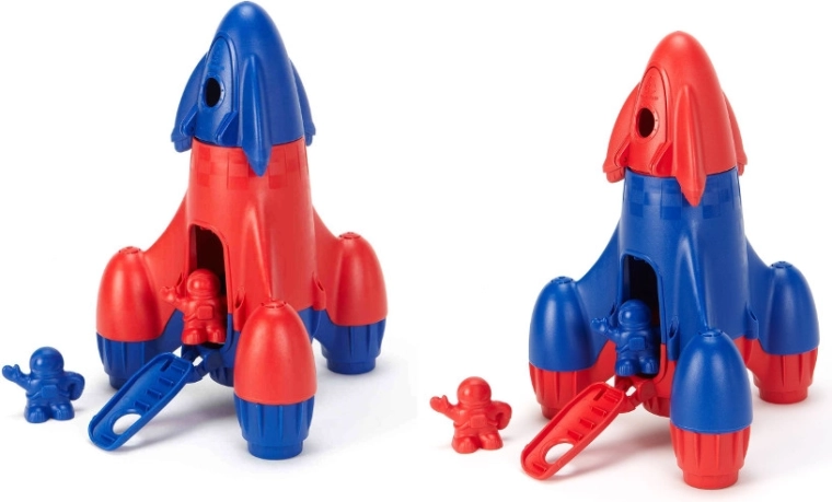 Green Toys laste rakett taaskasutatud plastist