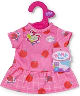 Baby Born tumeroosad suvekleit nukule 36 cm