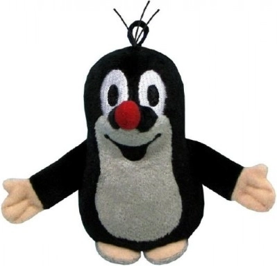 Plüüsist mutt aasaga 8 cm