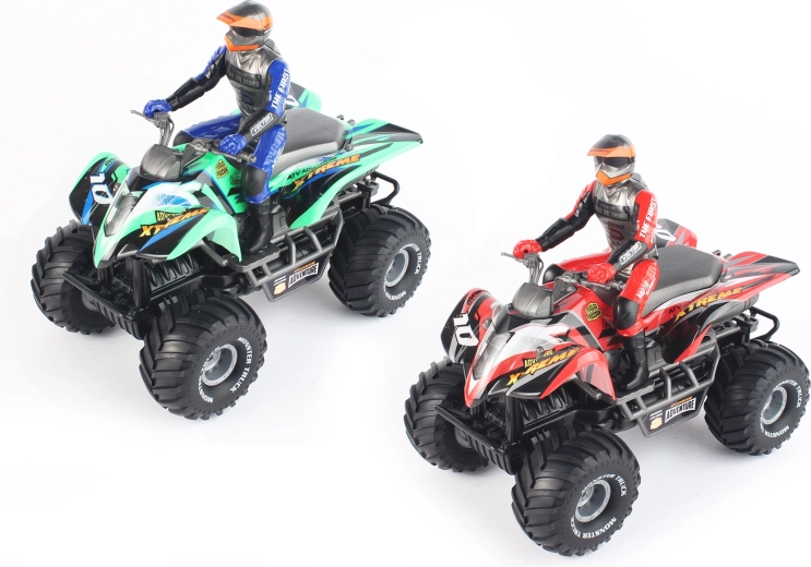 Kaugjuhitav RC-neljarattaline sõiduk koos figuuriga, 29 cm – 1 tk
