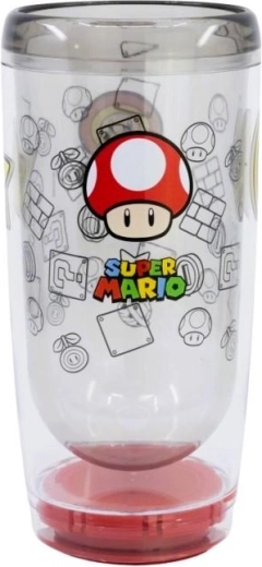 Stor suur topeltseinaga Super Mario joogitops Smartgrip ümberminekuvastase tehnoloogiaga – 1 tk
