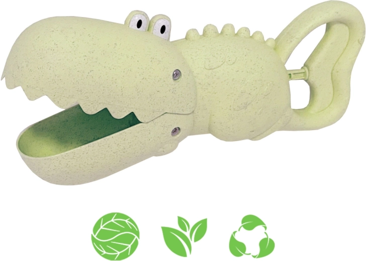 woopie green krokodilli liivaja vee kühvel biolagunevast materjalist