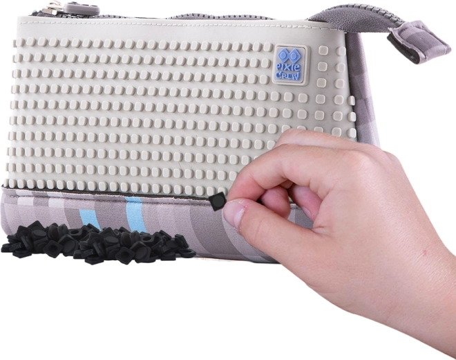 Pixie Crew large grey-blue pouch