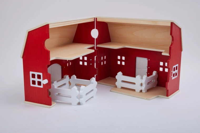 Suur puidust laut SCHLEICH – piiratud retroväljaanne