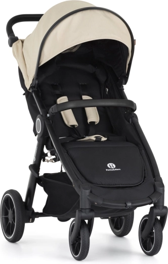 Petite&Mars sportkäru Street+ RWS black sahara beige