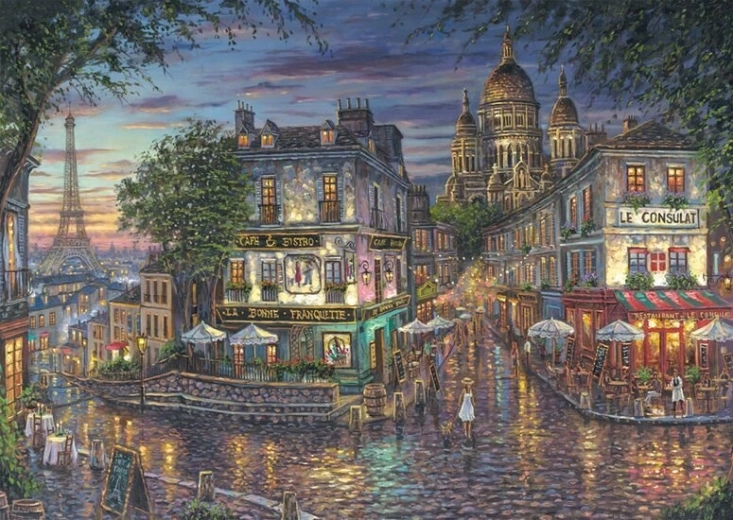 Montmartre Puzzle, 1000 Pieces