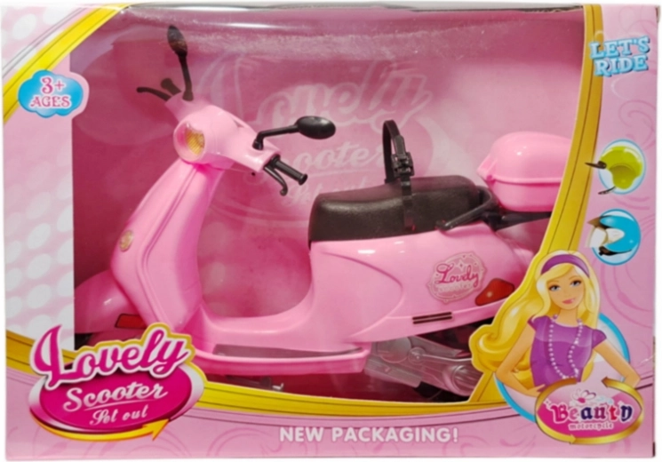 Roosa roller nukkudele