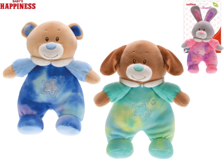 Pehme mänguloom Baby Happiness kõristiga 21 cm