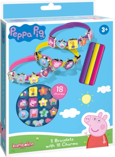 Peppa Pig ripatsitega käevõrude valmistamise komplekt