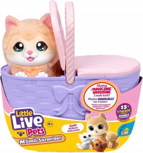 Little Live Pets Mama Surprise kassipojad