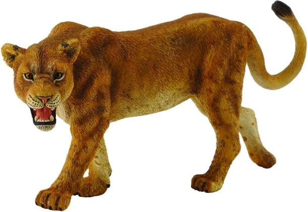 Plastic Lioness Figurine