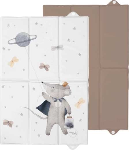 Ceba Baby reisipõhi mähkimisalus Basic Cosmic Mouse 60 × 40 cm