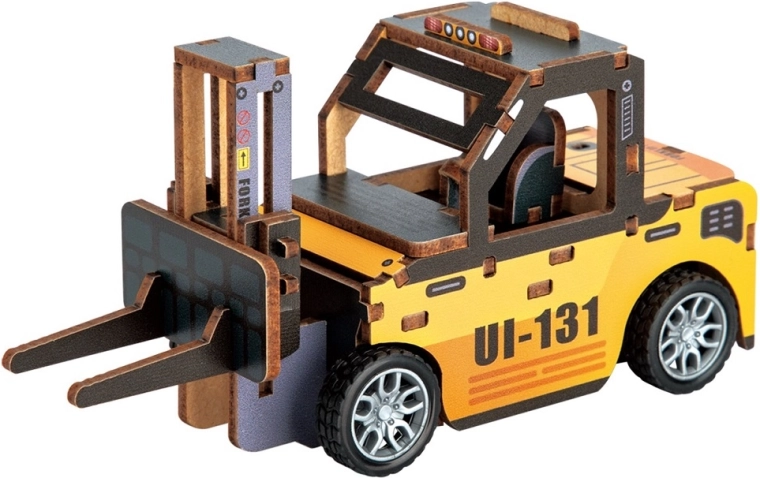 2Kids Toys 3D Wooden Forklift Puzzle