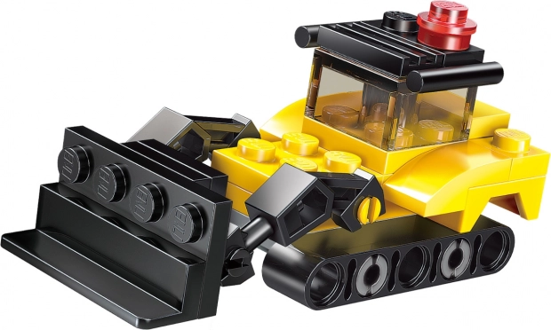 Ehituskomplekt QMAN Hyperfunction Tactical Unit – buldooser 3in1