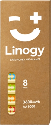 AA LINOGY Li‑ion Pro laetavate patareide komplekt (8 tk)