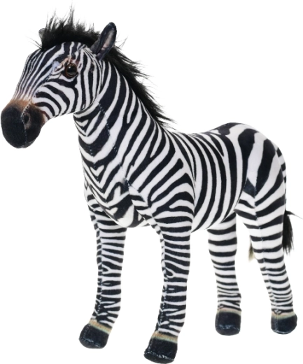 Plüüszebra 28 cm beebidele