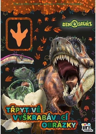 Glitter Scratch-Art Pictures: Dinosaurs