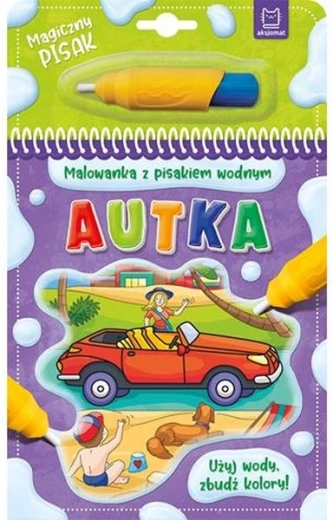 Water coloring book with water pen – Cars