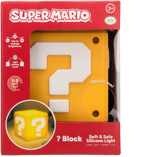 Super Mario SquishyGlo Light – Question Block