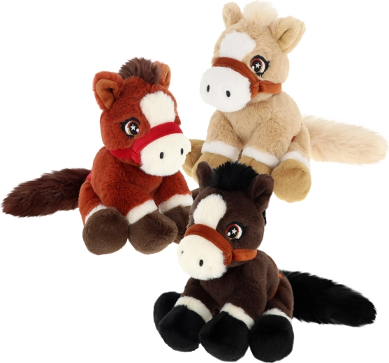 Keeleco plüüsist ponipatsiga poni 16 cm
