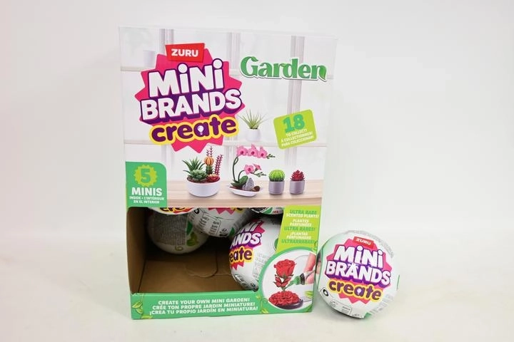 ZURU Mini Brands Create botaanikaaed – kapsel mini taimedega