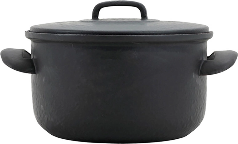 Enamel pot with lid 18 cm, 2.2 l BSE