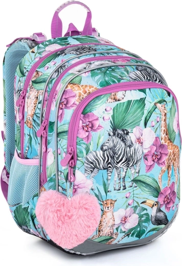 Topgal ELLY Safari school backpack
