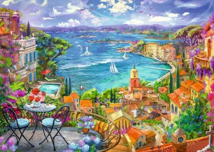 Ravensburger Puzzle Saint-Tropez 1000 Pieces
