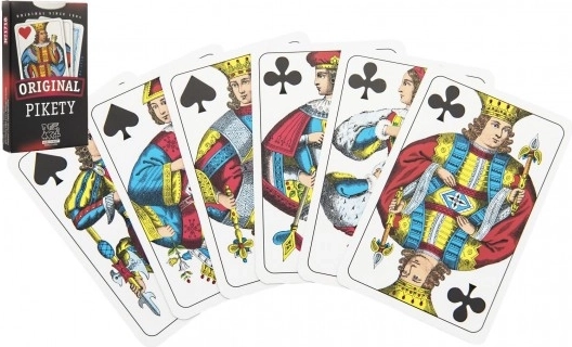 Piketi mängukaardid 32 lehega karbis