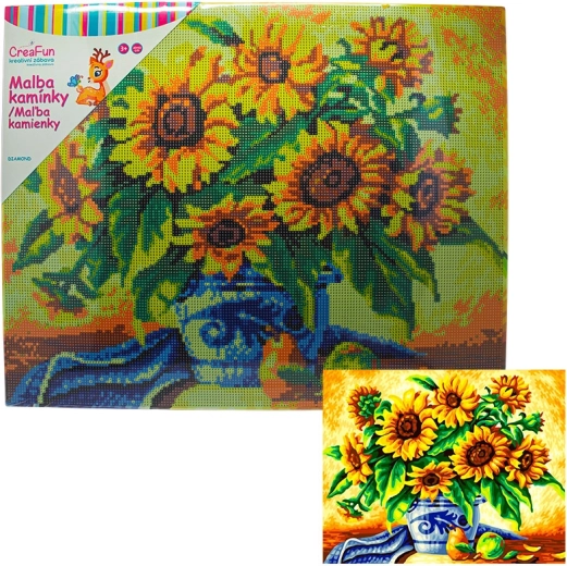 Diamond Painting Sunflowers 40 × 50 cm