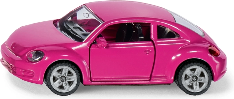 SIKU roosa Volkswagen Beetle kleebistega