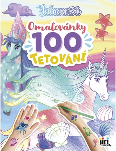 Värviraamat ja 100 ükssarviku tätoveeringut