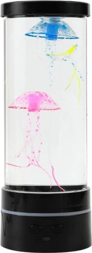 LED Lamp with Floating Jellyfish