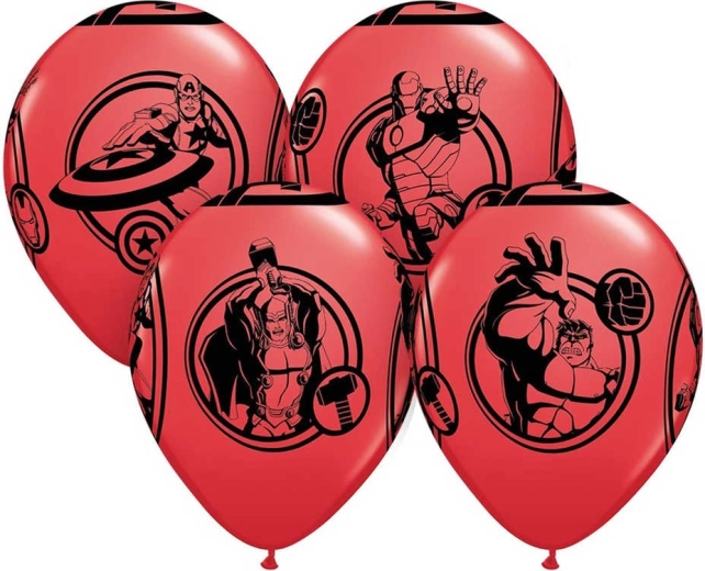 Gemar latex balloons Avengers (Spider-Man) 30 cm - set of 6 pcs