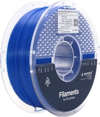 ABS filament High Speed 1.75 mm blue, 1 kg