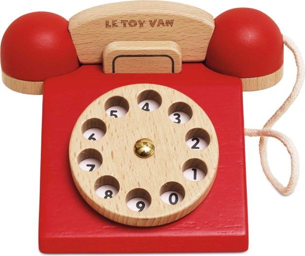 Le Toy Van puidust retrotelefon lastele - 1 tk