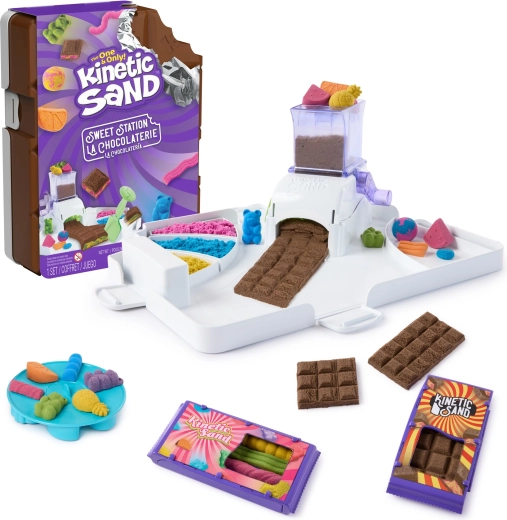 Kinetic Sand maiustuste valmistamine